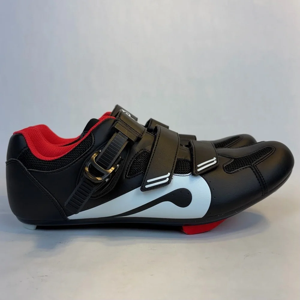 Peloton Cycling Shoes Size 45 (Men's 11) Look Delta Cleats Black Spin Bike Ride